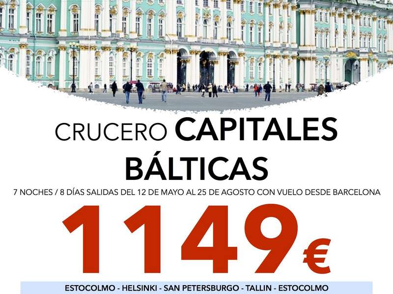 CRUCERO CAPITALES BÁLTICAS